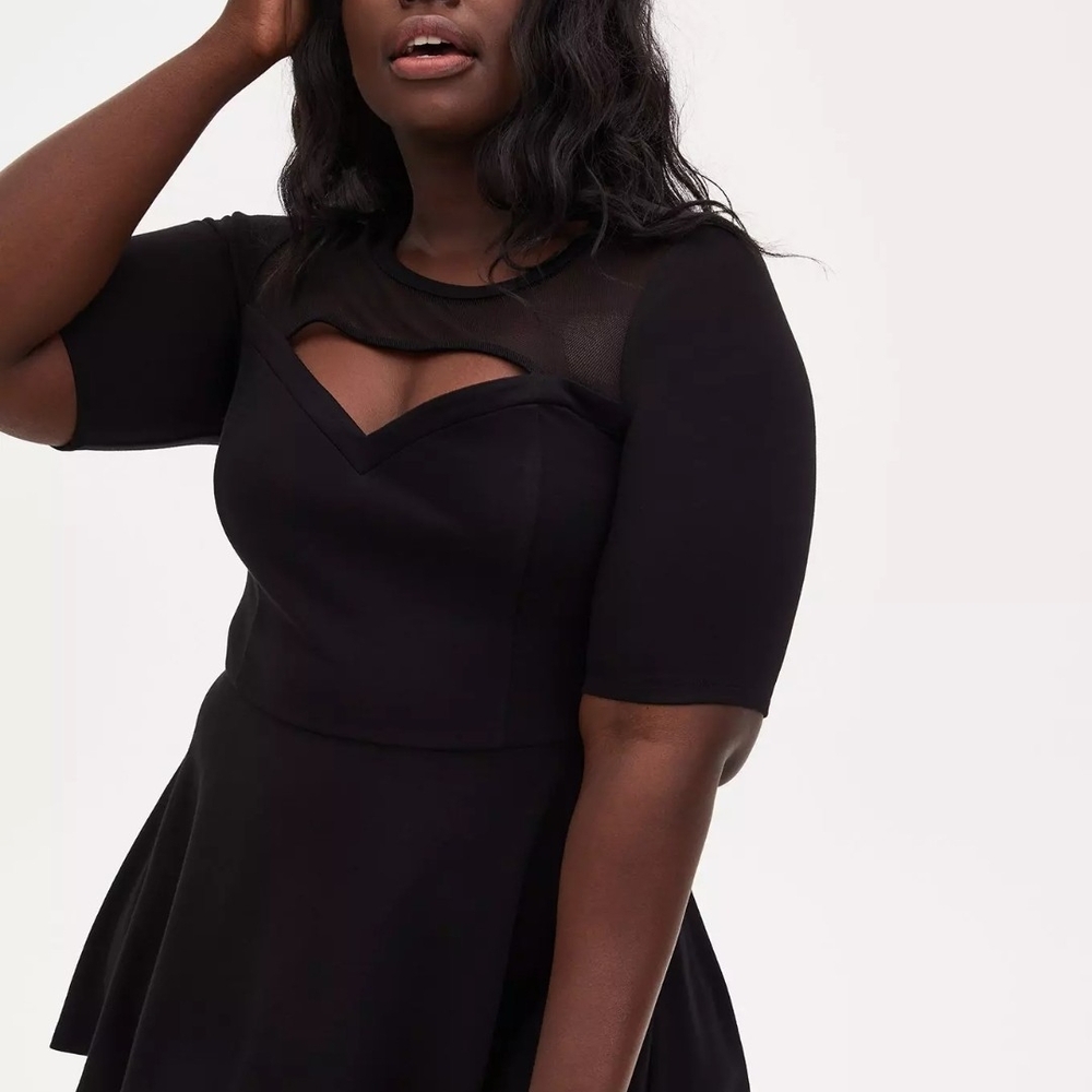 Elegant Black Torrid Top